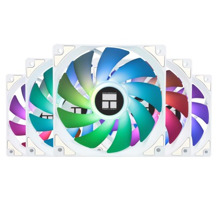 Ventola 12Cm A-RGB Bianca Thermalright TL-C12CW-S 1550 giri/min PWM