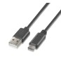 Cavo USB 2.0 Aisens USB A to USB Type C 2mt 3A Nero