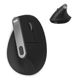 Mouse Ergonomico Subblim Nature Ergo Dual Bluetooth/wireless 5 tasti nero