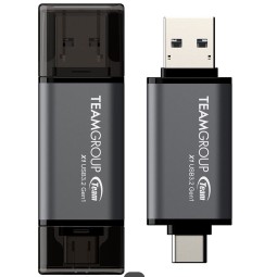 Pendrive 128Gb Dual USB Type-A Type-C Teamgroup X1