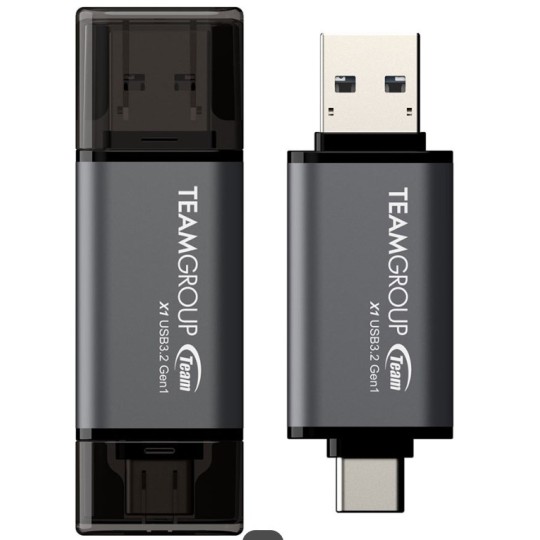 Pendrive 128Gb Dual USB Type-A Type-C Teamgroup X1