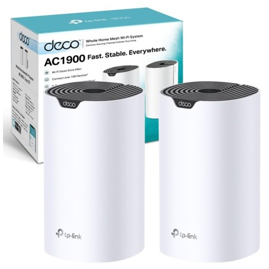 Kit Mesh TP-Link Deco S7 AC1900 3 porte gigabit 2 pack