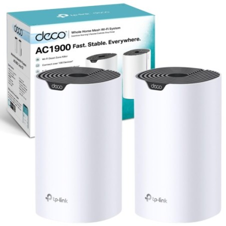 Kit Mesh TP-Link Deco S7 AC1900 3 porte gigabit 2 pack