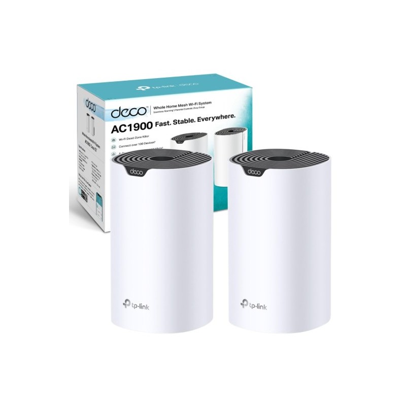 Kit Mesh TP-Link Deco S7 AC1900 3 porte gigabit 2 pack