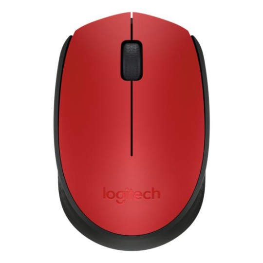 Mouse Logitech Wireless M171 Rosso