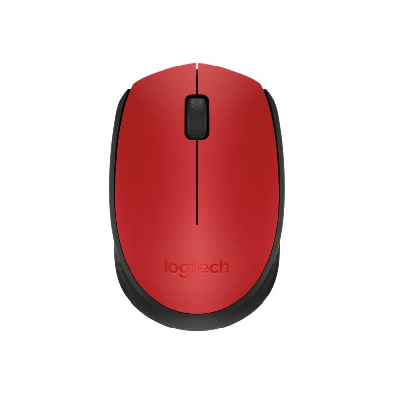Mouse Logitech Wireless M171 Rosso