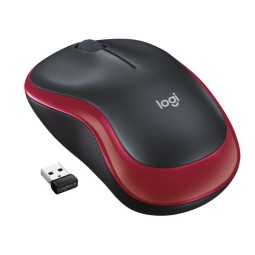 Mouse Wireless M185 Logitech Rosso