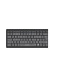Tastiera mini Slim Wireless + Bluetooth, batteria integrata ricaricabile KEY-601WBT