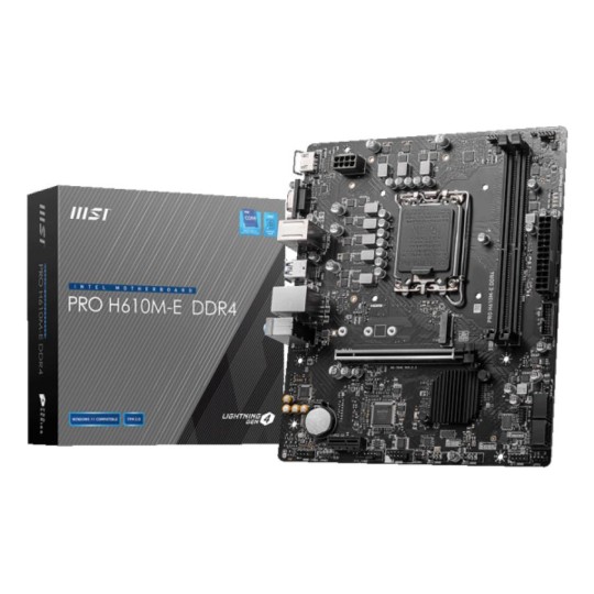 Scheda Madre MSI H610M-E PRO DDR4 1700