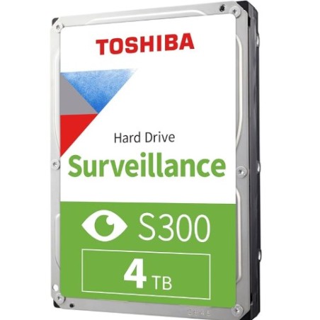 Hard Disk 3,5" 4Tb Toshiba S300 sorveglianza HDWT840UZSVA
