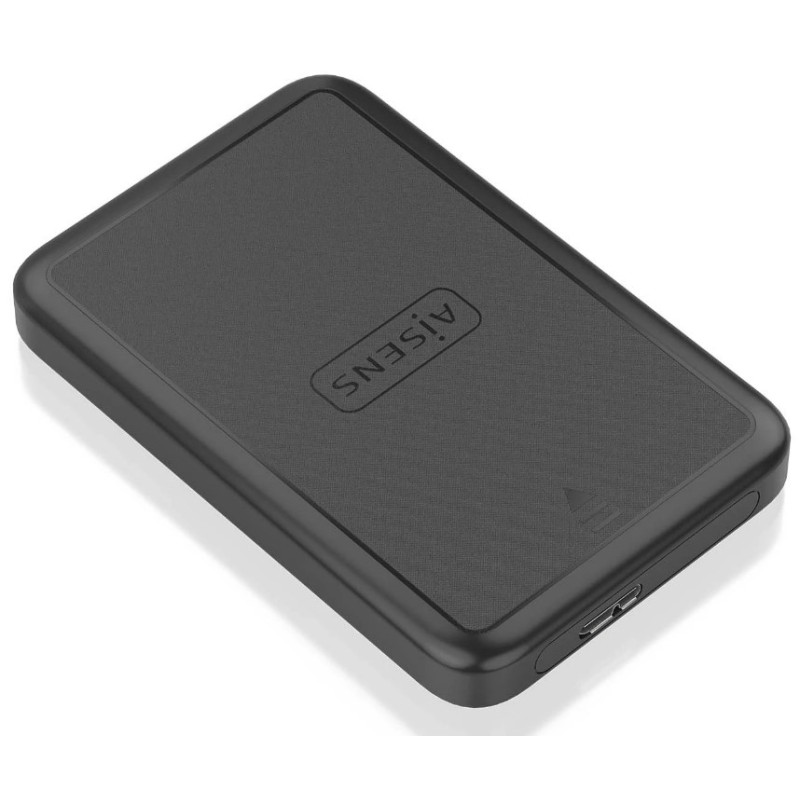 Box Esterno 2,5" Aisens ASE-2119B USB 3.0 9,5mm SATA a USB Nero