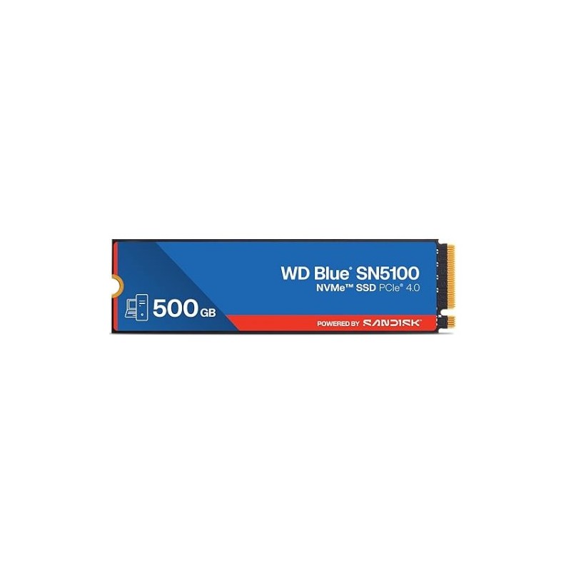 SSD M.2 500Gb WD Blue SN5100 NVMe PCIe 4.0