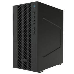 Case iTek Smallcom-P - Mini Tower Micro ATX  Usb3 2Xusb2 Type-C Mesh Nero