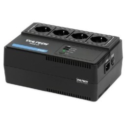 Gruppo di continuità 700VA UPS700VA-XS Line Interactive Con OndaPseudosinuosidale 2 USB con software 4 prese elettriche bipasso