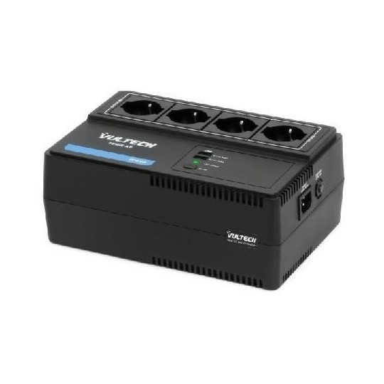 Gruppo di continuità 700VA UPS700VA-XS Line Interactive Con OndaPseudosinuosidale 2 USB con software 4 prese elettriche bipasso