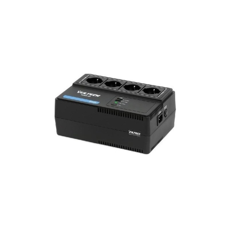 Gruppo di continuità 700VA UPS700VA-XS Line Interactive Con OndaPseudosinuosidale 2 USB con software 4 prese elettriche bipasso