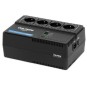 Gruppo di continuità 700VA UPS700VA-XS Line Interactive Con OndaPseudosinuosidale 2 USB con software 4 prese elettriche bipasso