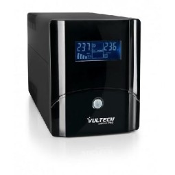 Gruppo di continuità Vultech UPS1050VA-PRO Line interactive con LCD 1050VA 560W
