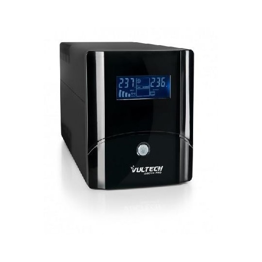 Gruppo di continuità Vultech UPS1050VA-PRO Line interactive con LCD 1050VA 560W