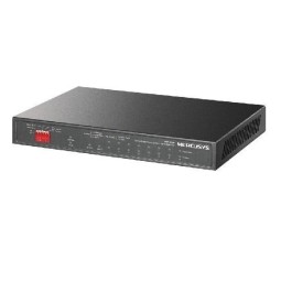 Switch 10 porte Gigabit (8+2) 8 PoE+ Gigabit + 2 Porte Gigabit Mercusys MS110GMP
